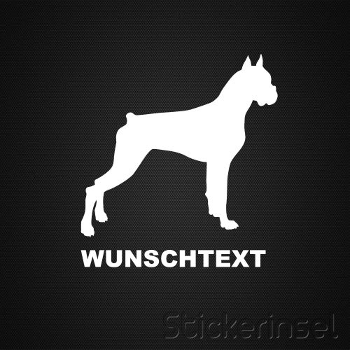Stickerinsel_Autoaufkleber Boxer