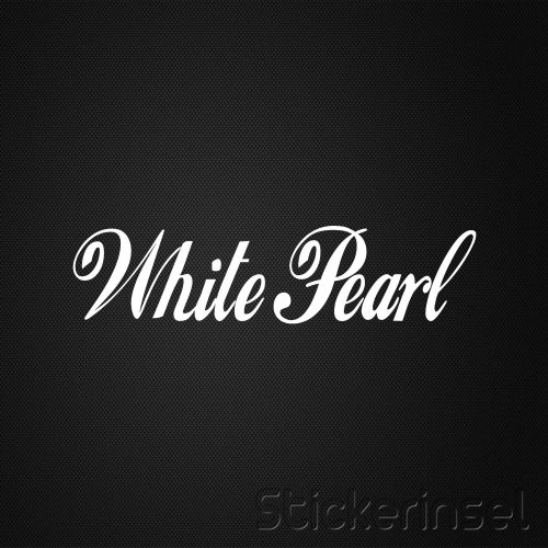 Stickerinsel_Autoaufkleber White Pearl