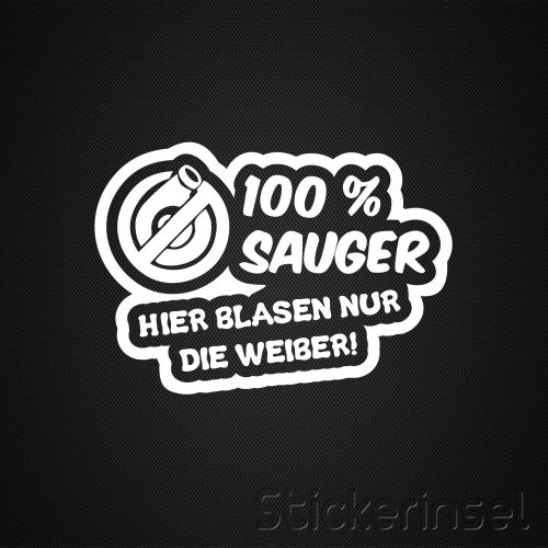 Stickerinsel_Autoaufkleber_100 Sauger% Sauger