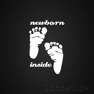 Stickerinsel_Autoaufkleber_Newborn Inside