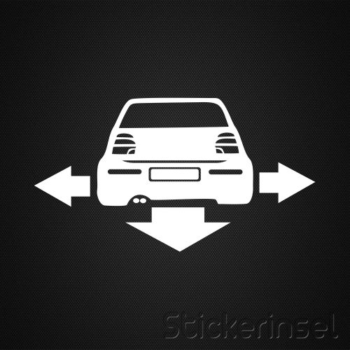 Stickerinsel_Autoaufkleber MK4 breiter und tiefer