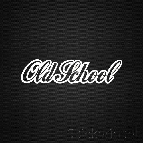 Stickerinsel_Autoaufkleber Old School