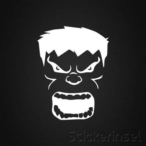 Stickerinsel_Aufkleber Hulk