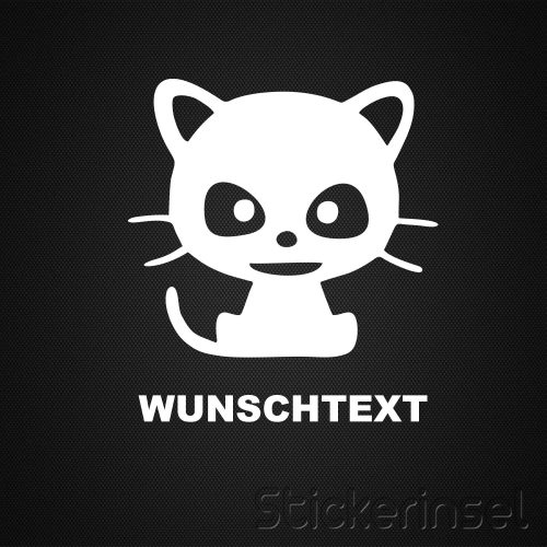 Stickerinsel_Autoaufkleber Kitty