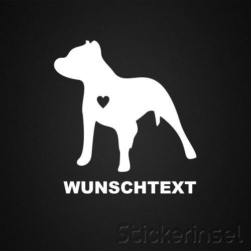 Stickerinsel_Autoaufkleber Pit Bull