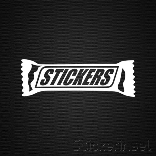 Stickerinsel_Autoaufkleber Snickers oder Stickers