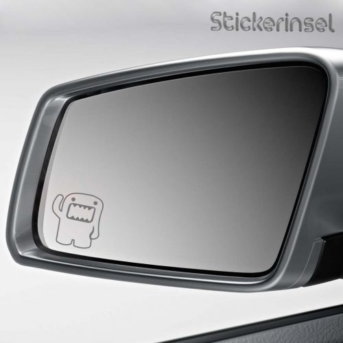 Stickerinsel Aufkleber Domo Kun winkend
