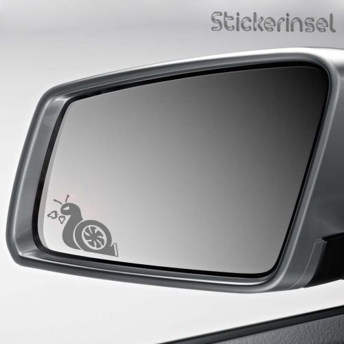 Stickerinsel Aufkleber Turbo Schnecke