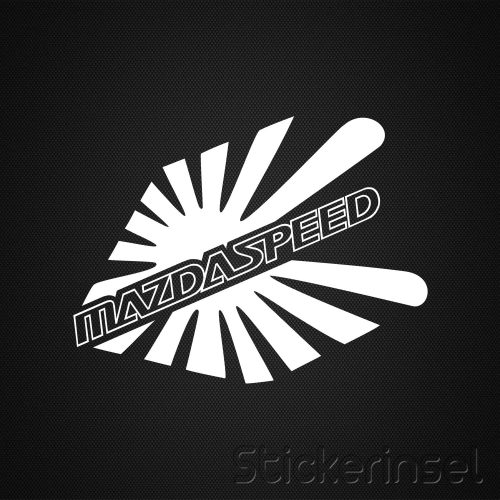 Stickerinsel_Autoaufkleber Mazda Speed