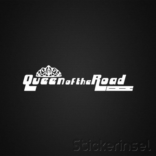 Stickerinsel_Autoaufkleber Queen of the Road