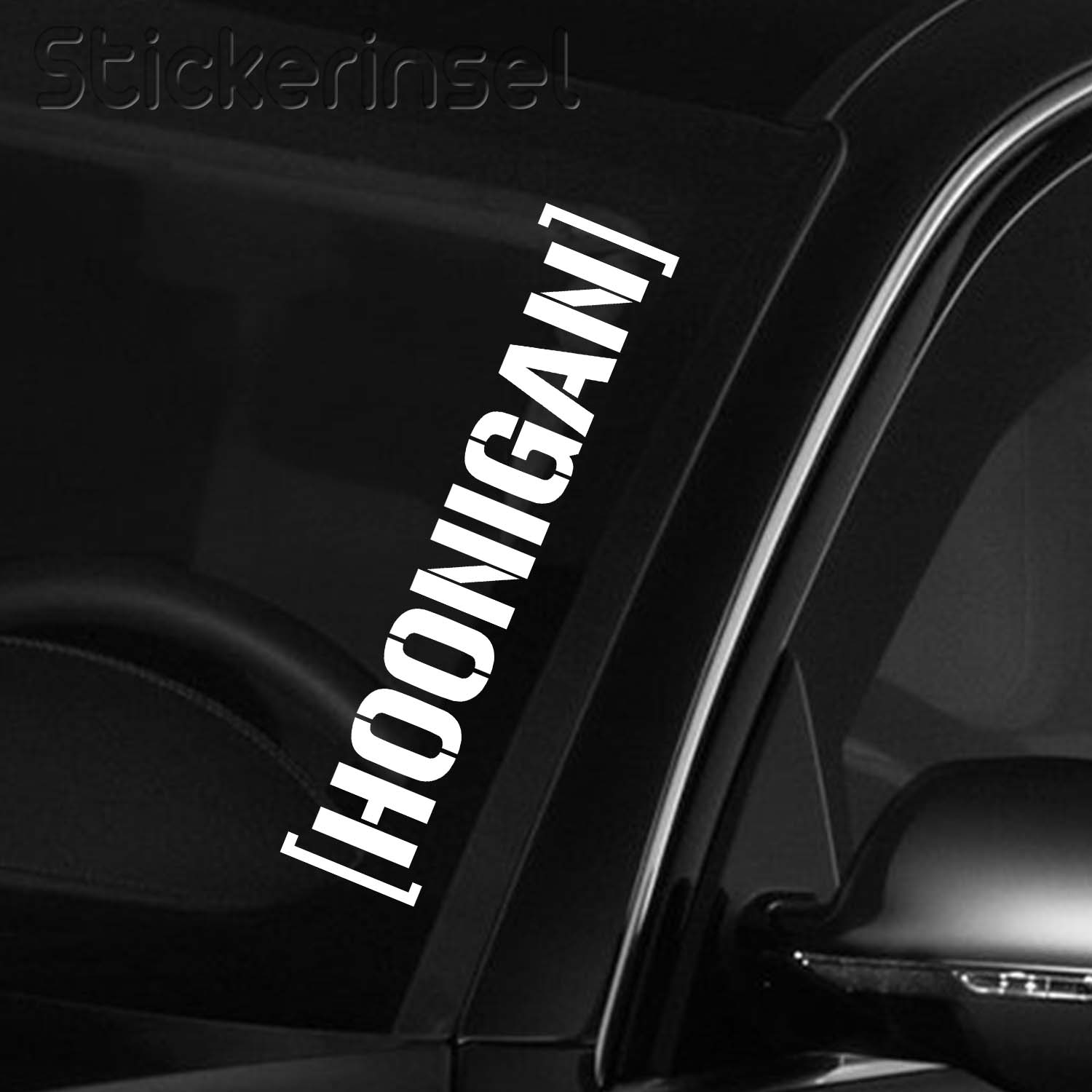 Hoonigan Frontscheibenaufkleber » Stickerinsel - Autoaufkleber und