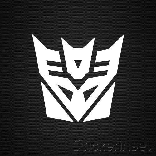 Stickerinsel_ Autoaufkleber Transformer Logo
