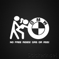 Dont touch my BMW » Stickerinsel - Autoaufkleber und