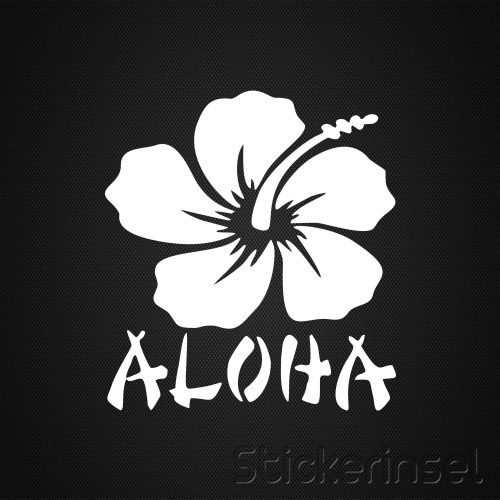 Stickerinsel_Autoaufkleber_Aloha