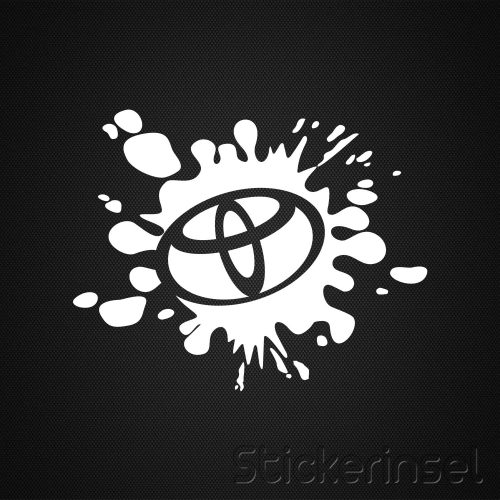 Stickerinsel_Autoaufkleber_Toyota Fleck