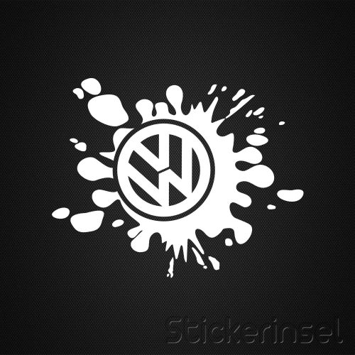 Stickerinsel_Autoaufkleber_VW Fleck
