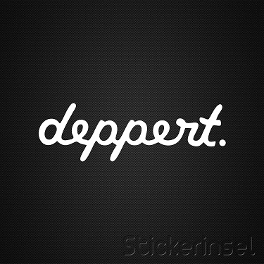 Stickerinsel_Autoaufkleber_deppert