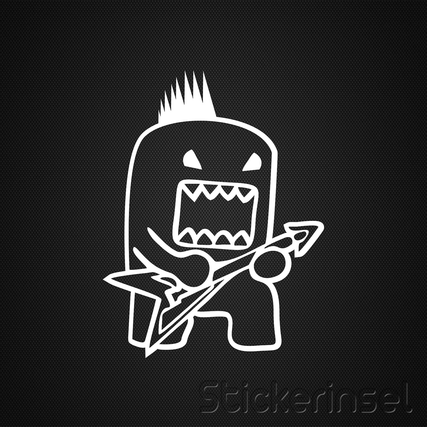stickerinsel domo kun punk stickerinsel domo kun punk