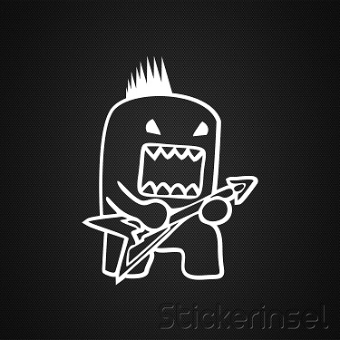 stickerinsel domo kun punk stickerinsel domo kun punk
