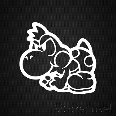 Stickerinsel Angry Yoshi
