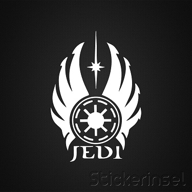 Stickerinsel Jedi