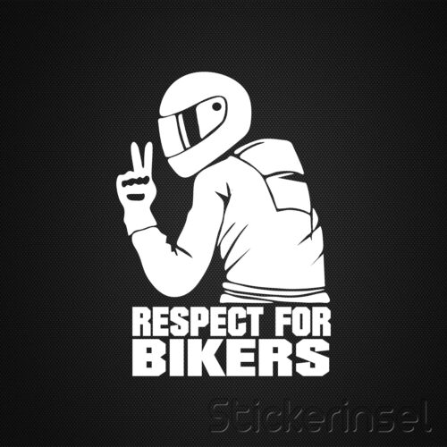 Stickerinsel Respect for Bikers